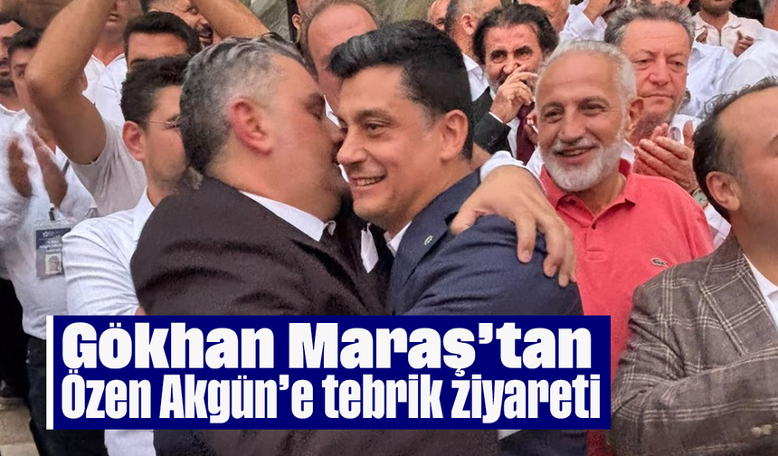 Gökhan Maraş’tan Özen Akgün’e tebrik ziyareti