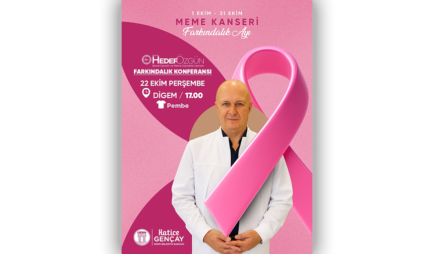 Didim Belediyesi'nden Meme kanseri farkındalık konferansı