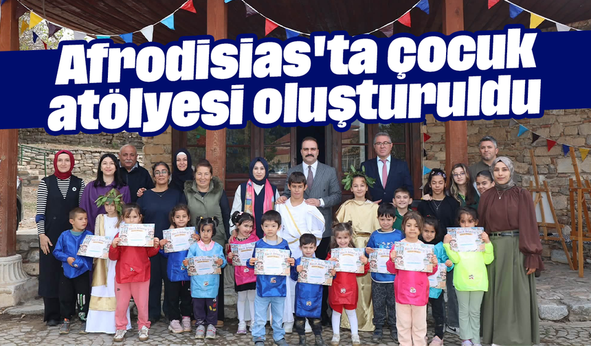 Afrodisias'ta çocuk atölyesi oluşturuldu