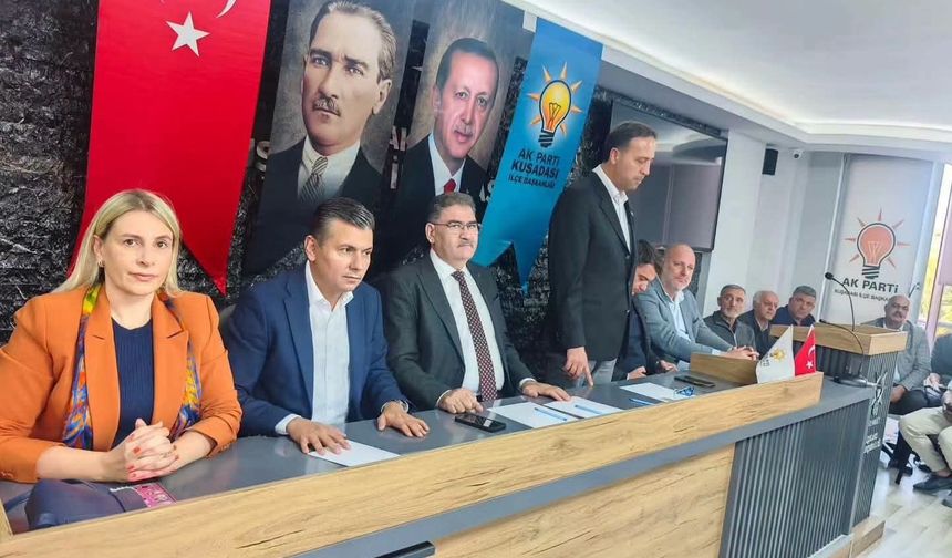 AK Parti Kuşadası teşkilatında güçlü buluşma