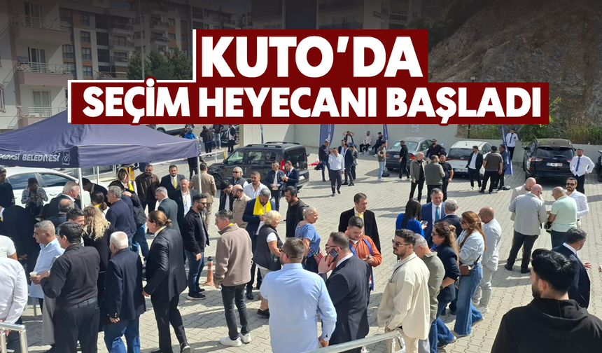 KUTO'da seçim heyecanı başladı