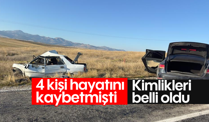 4 kişi hayatını kaybetmişti: Kimlikleri belli oldu