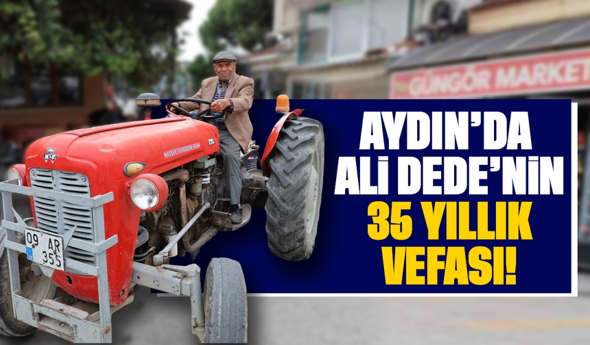 Aydın'da Ali Dede'nin 35 yıllık vefası!