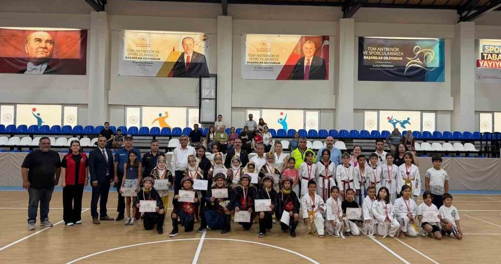 Sultanhisar’da GSB Spor Okulları ve Yaz Kulübü kapanış şenliği düzenlendi