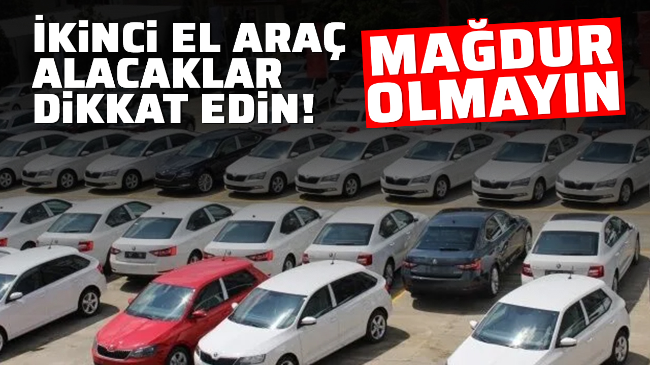 İkinci El Araç Alacaklar Dikkat Edin! Mağdur Olmayın - Aydın Ses ...