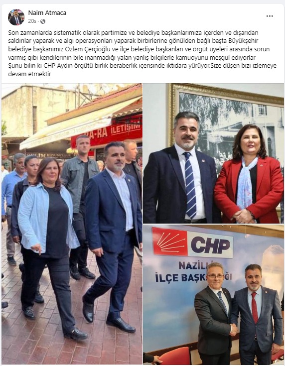 Chp Nazillide Govde Gosterisi Atmaca Size Dusen Bizi Izlemeye Devam Etmektir 494823 C1E0422C599476B75394D047090Dc762