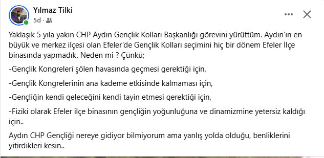 Chpli Eski Baskan Ates Puskurdu Aydin Chp Gencligi Yanlis Yolda 492104 0Fff0E9Daa696975E660361606385Bbc