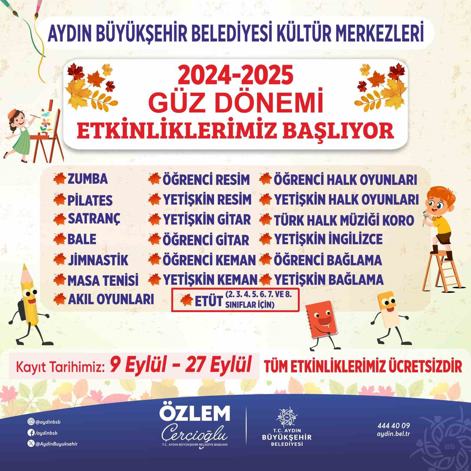 Aydin Buyuksehir Belediyesinin Guz Donemi Etkinlikleri Basliyor C927100F8C77Ecf07A5Ba46313534Daf