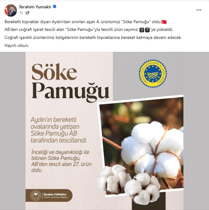 Bakan Yumaklidan Soke Pamugu Paylasimi F9Bd3Cbfea949Ceab24F50229119C63C