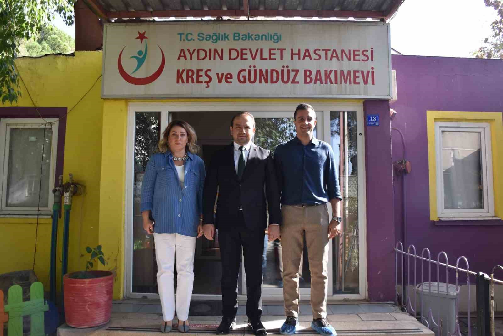 Il Saglik Muduru Senkul Aydin Devlet Hastanesi Kresinde Incelemelerde Bulundu 08A4F4E88516Da722Cffe945A3429027