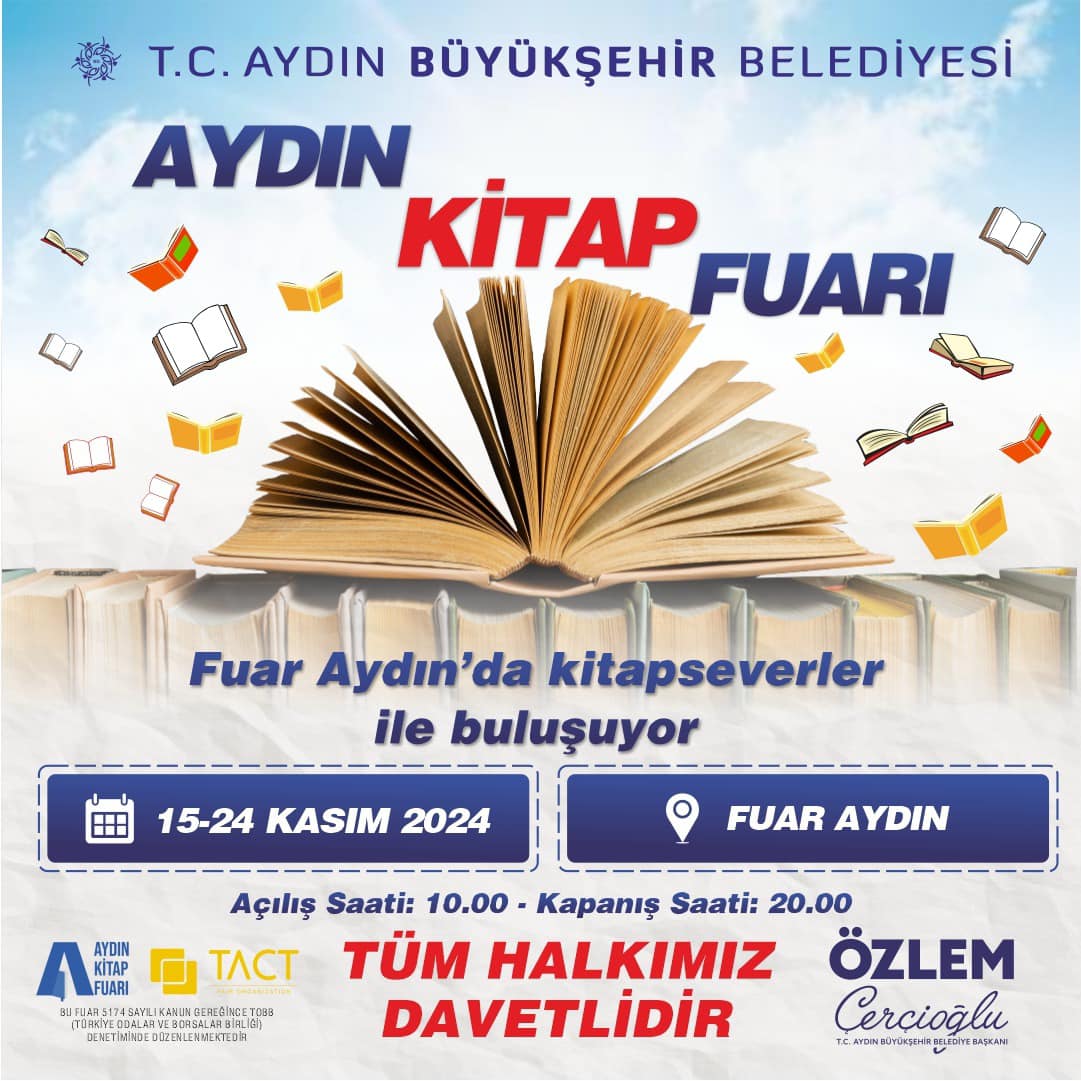 Aydin Buyuksehir Belediyesi Kitap Fuari Duzenleyecek 518022 7Aa5B9E09D2B122702B161Dd98991908