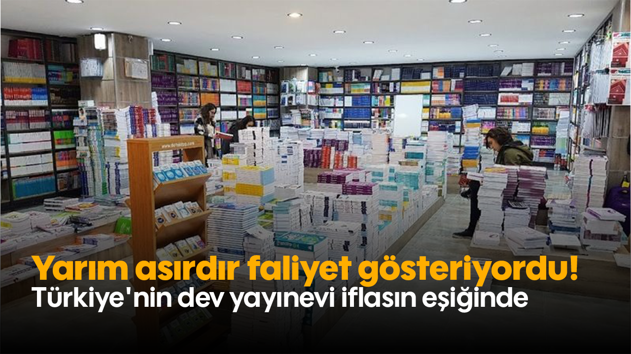 Yarım asırdır faliyet gösteriyordu! Türkiye'nin dev yayınevi iflasın eşiğinde