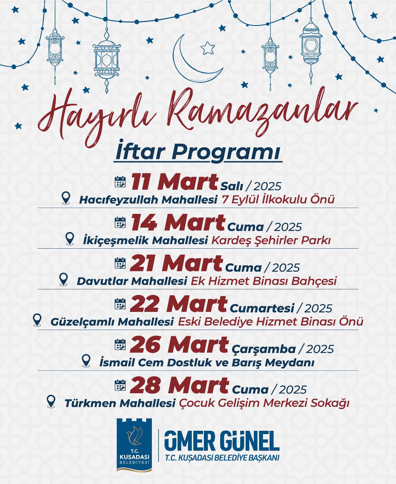 Kusadasi Belediyesi Iftar Sofralarini Hemsehrileriyle Paylasacak 550968 94F9Cd1Ec978D1Fdc68Cd1Ece32A76C8