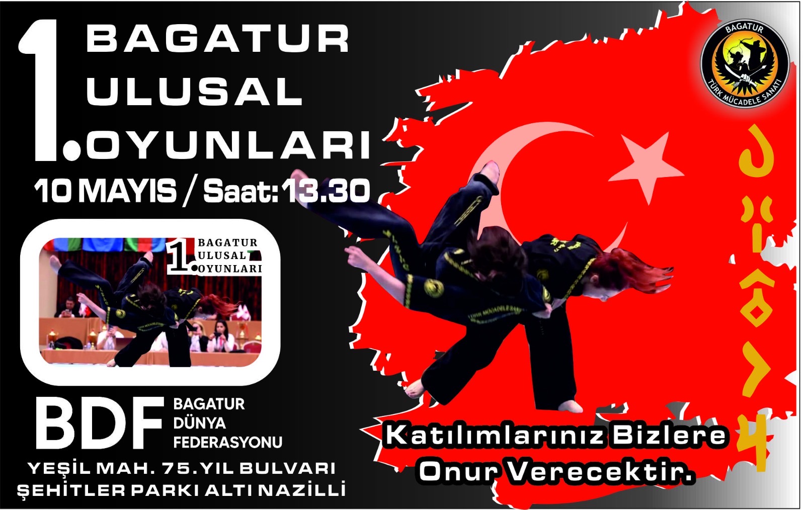 1 Bagatur Ulusal Oyunlari Nazillide Basliyor Cekismeli Cenklere Sahne Olacak 566517 5Dbe87E3E9801A92898153Fc0715051B
