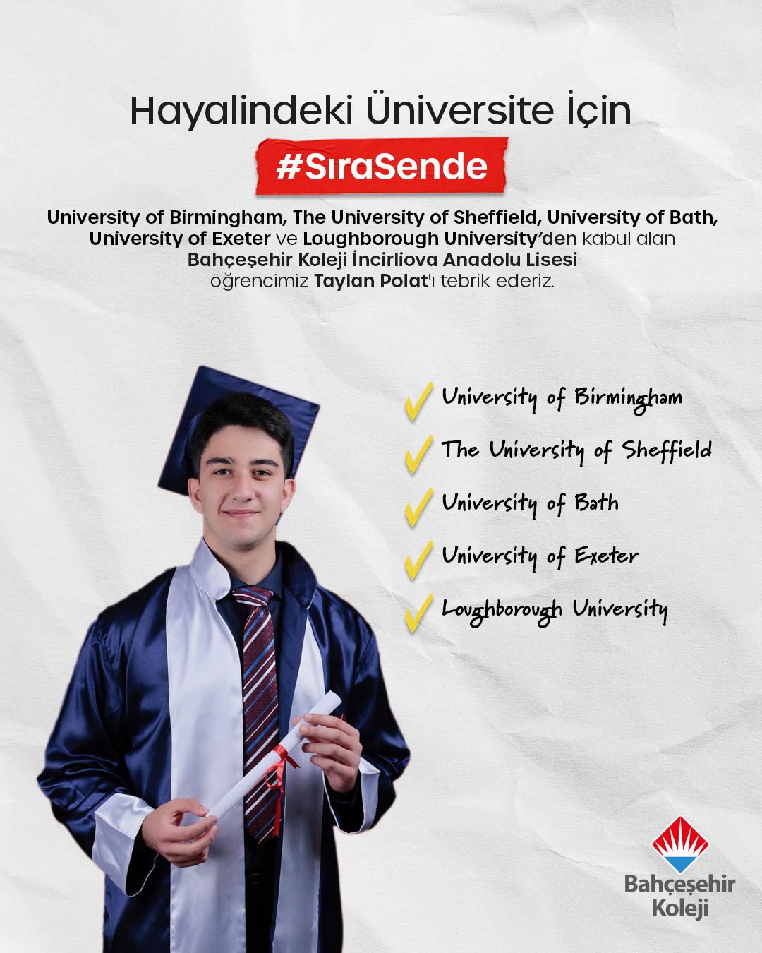Aydinin Gururu Oldular Dunyanin En Iyi Universitelerine Gidiyorlar 570258 50909F09Ccbb8E7F6580Fd12Bedac7Cc