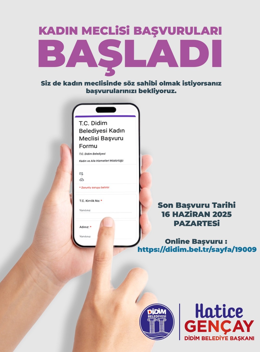 Didimde Kadin Meclisi Basvurulari Basladi 571929 0Fa90Afeedc90C4B6D295110B7Eaa03A