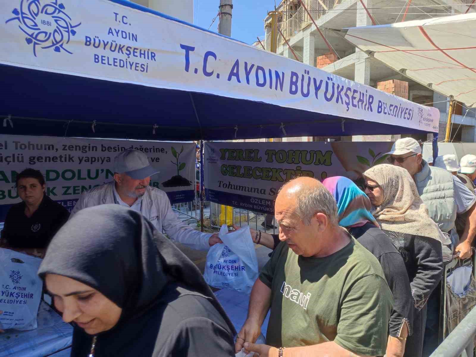 Sokede 40 Bin Ata Tohumu Fidesi Dagitildi Fac833E3Ce41Ed58C319A99439Bbbca5