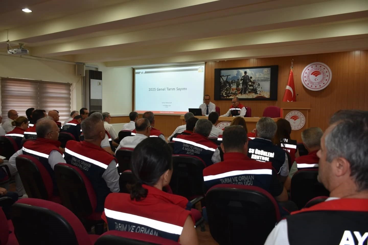 Genel Tarim Sayimi Oncesi Aydinda Bilgilendirme Toplantisi Gerceklestirildi 258161574F6834A8902D0D6B660B2221