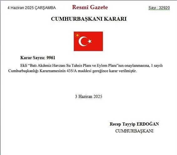 Kemer Baraji Nefes Olacak Cumhurbaskanligindan Bati Akdenize 15 Milyarlik Su Hamlesi 576470 E0581Bb0268955Be8060704Be2C9553C