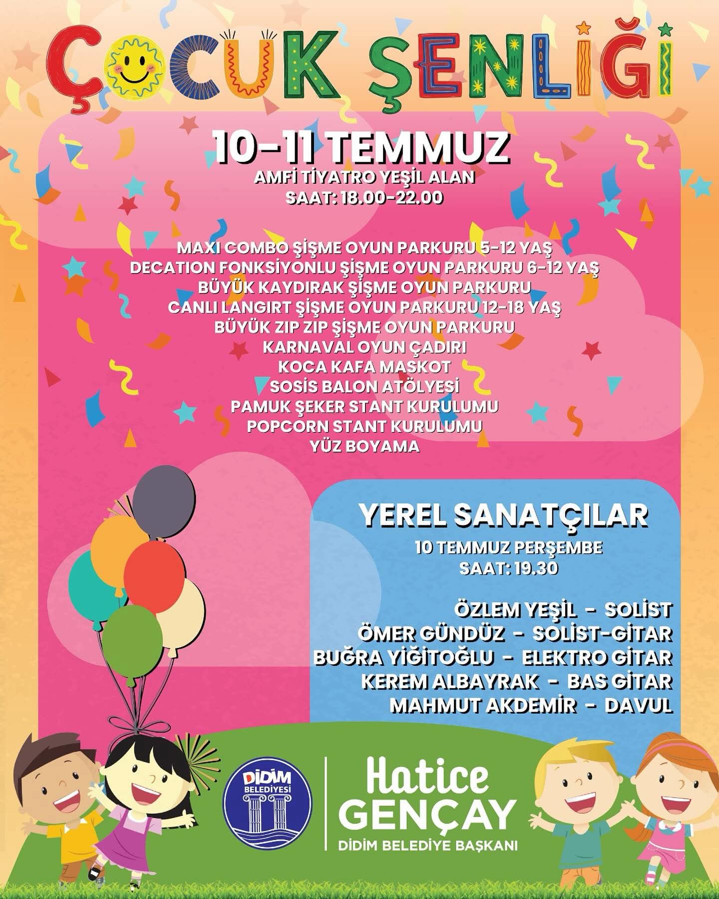 Didimde Cocuk Senligi Basliyor 582290 590C1248B840Aa88D758280C01Dd4F70