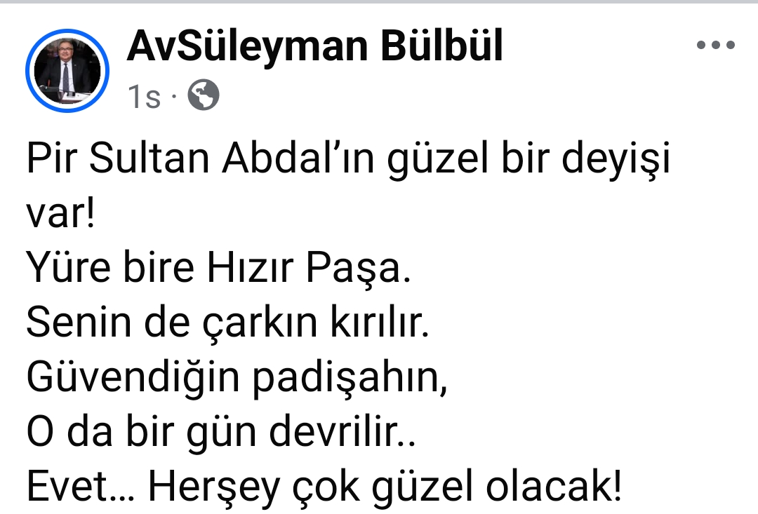 Bulbulden Cerciogluna Imali Mesaj 590943 A543Fbfef6E1E714328525D0E4Ac4Deb