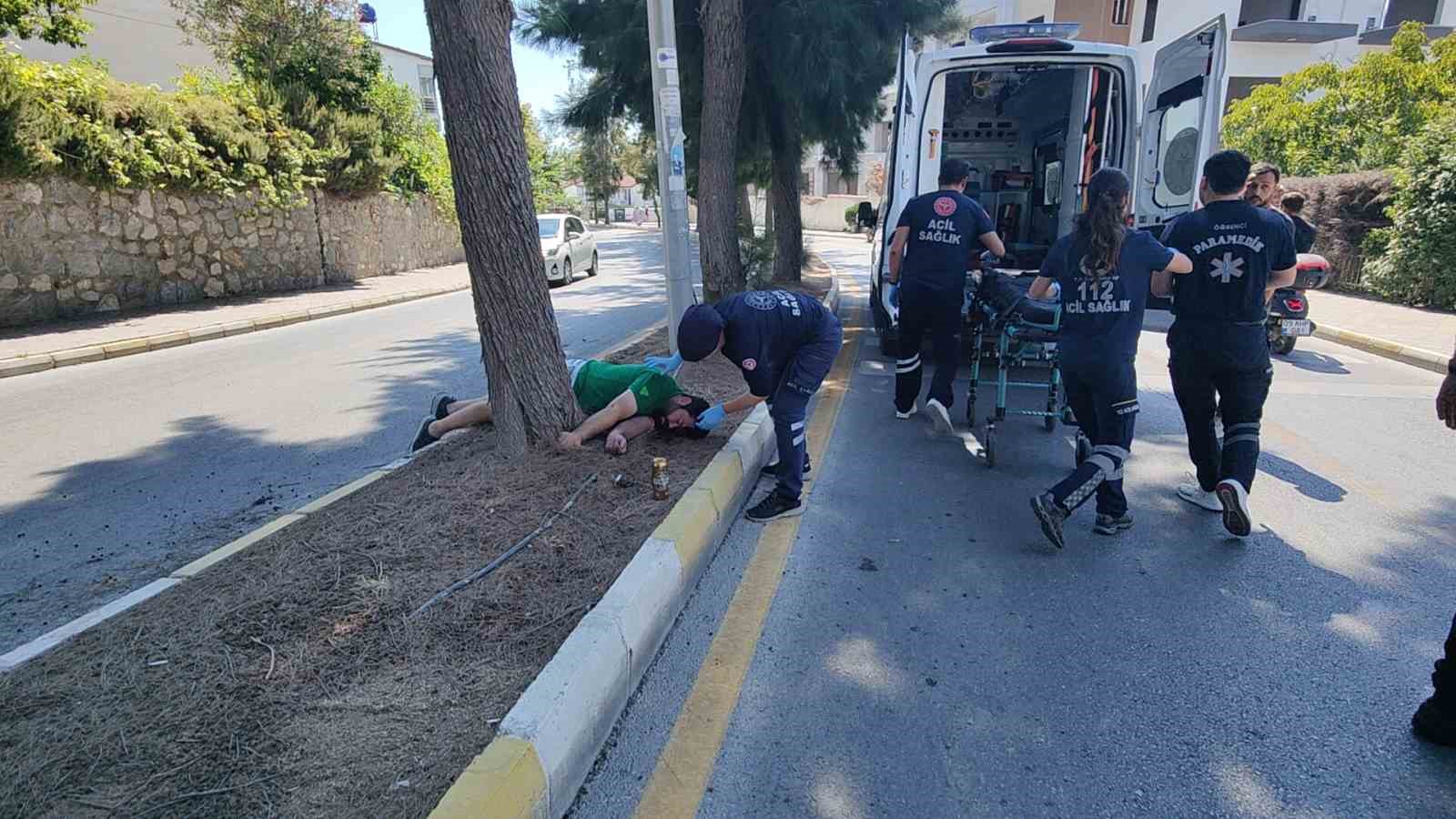 Kusadasindaki Kazada Motosiklet Surucusu Yaralandi A54B4B6Cc7939Bb82Aae5A9405E58285