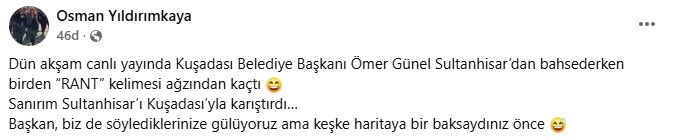 Yildirimkaya Gunel Sultanhisari Kusadasi Ile Karistirdi 594826 7183D35Cdebd3E8B7Ccda3B578D93126