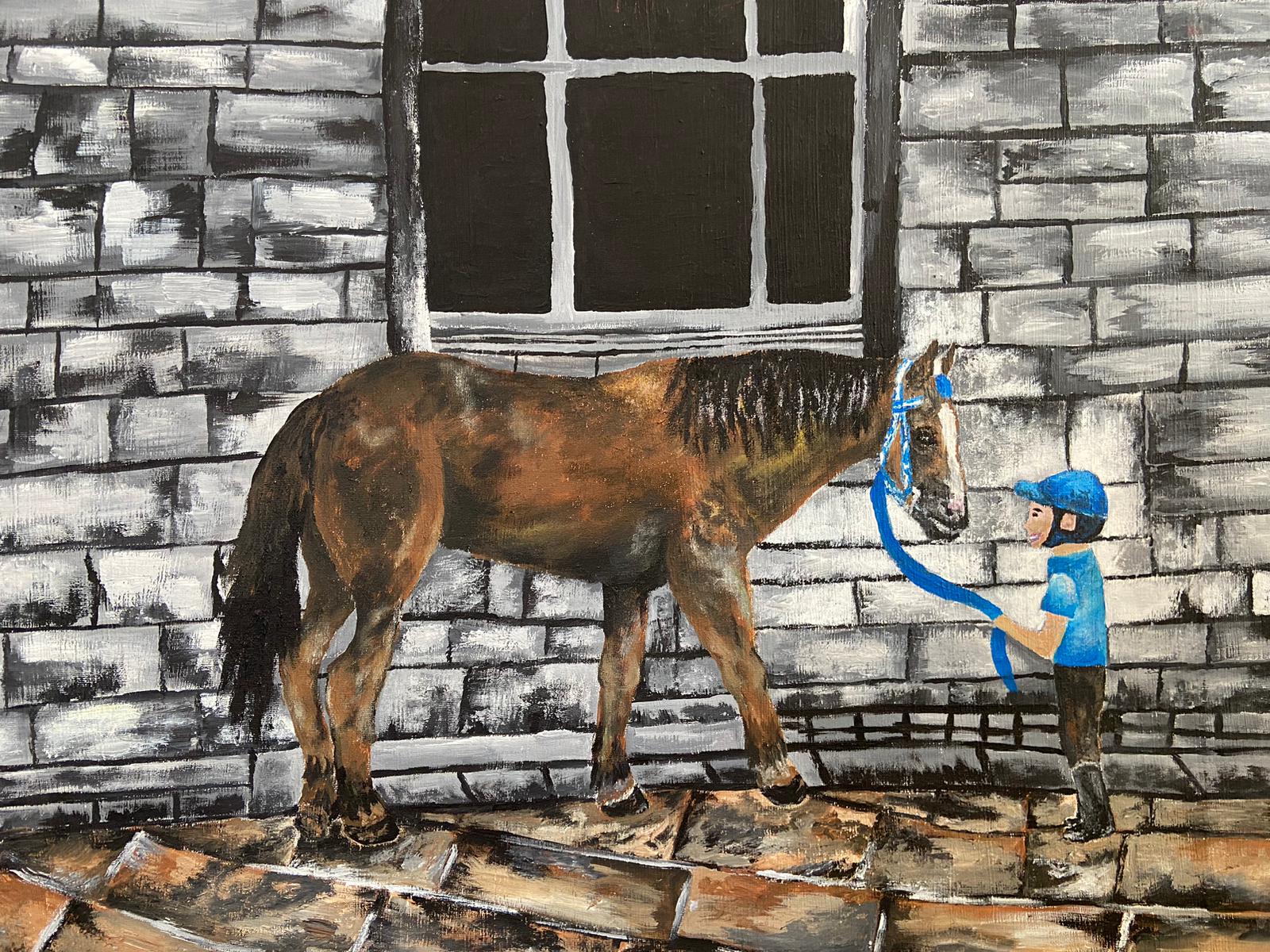 Ayak Ressami Rabia Asrak 20 Sergisine Hazirlaniyor 598721 E6404Cad426D52E9Ae24F304Dc1B92C2