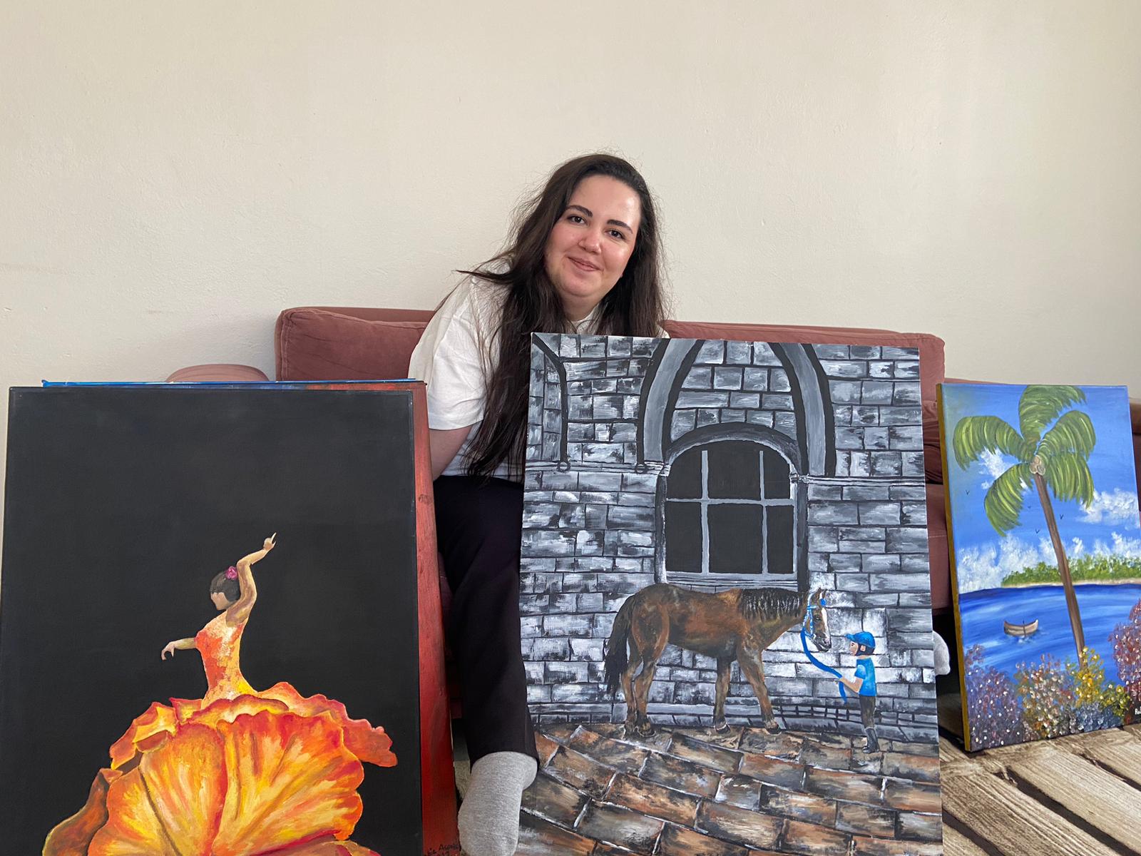 Ayak Ressami Rabia Asrak 20 Sergisine Hazirlaniyor 598721 Ee0B1A11829Ab1C62Fcf212Dc8697F6E