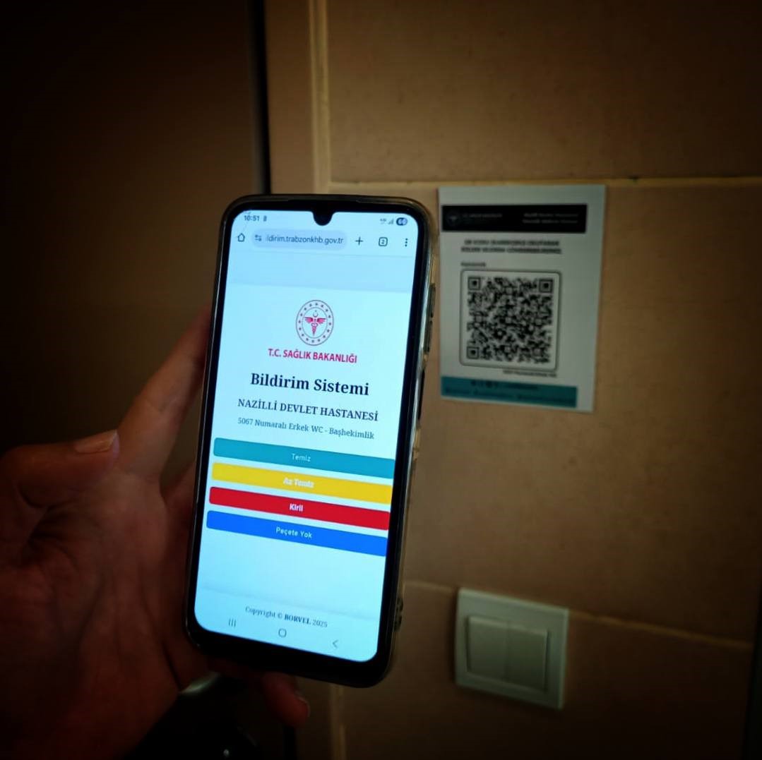 Aydinda Hastanelerde Qr Kod Ile Dijital Temizlik Donemi Basladi 94C69Ffba79442E2F45C617D120F4511