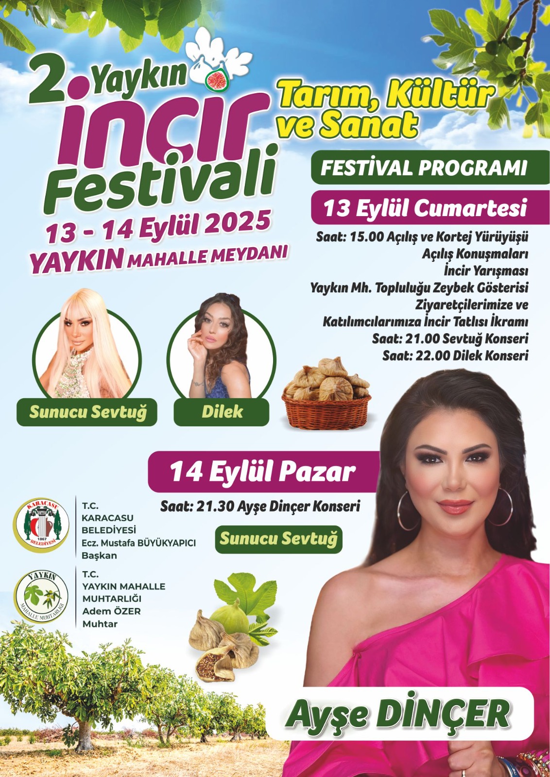 Karacasu Yaykinda Incir Festivali Programi Belli Oldu 597981 0D85D671F67631B3F4Cb0B8Dd6066543