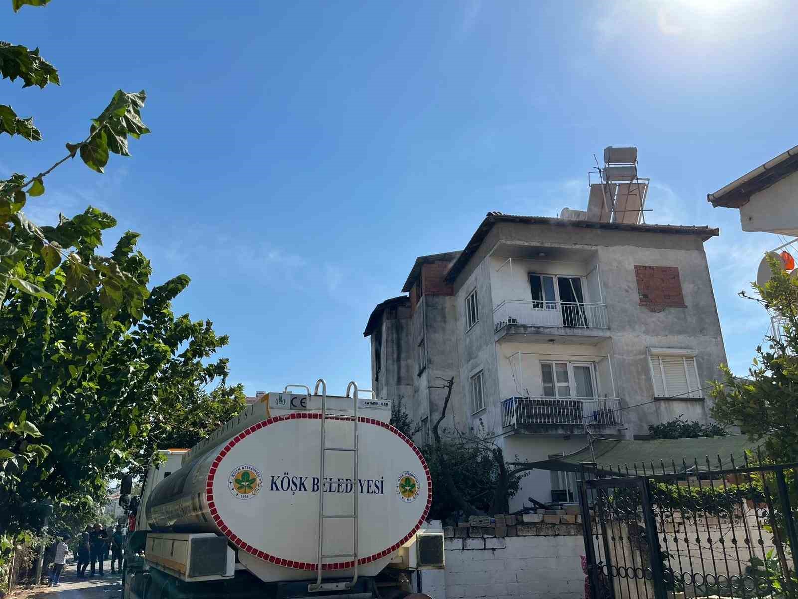 Koskteki Ev Yangini Korkuttu 2 Cocuk Dumandan Etkilendi 1102F21Dee8F1F838Ab2D711100B0Dd7