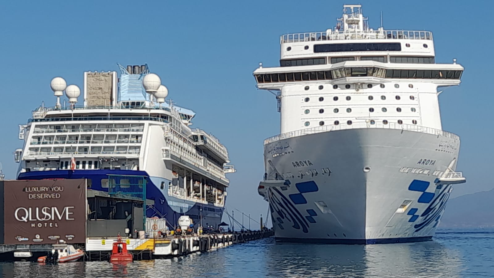 Muhafazakar Cruise Gemisi Aroya Ege Port Limanina Demirledi 599173 225Ae70Bd51828780B93Ade03D3D362E