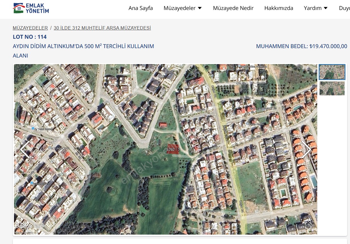 Toki Altinkumda 18 Parseli Satisa Cikardi 596018 9B5350985D6944013Cc6E901Da04B432