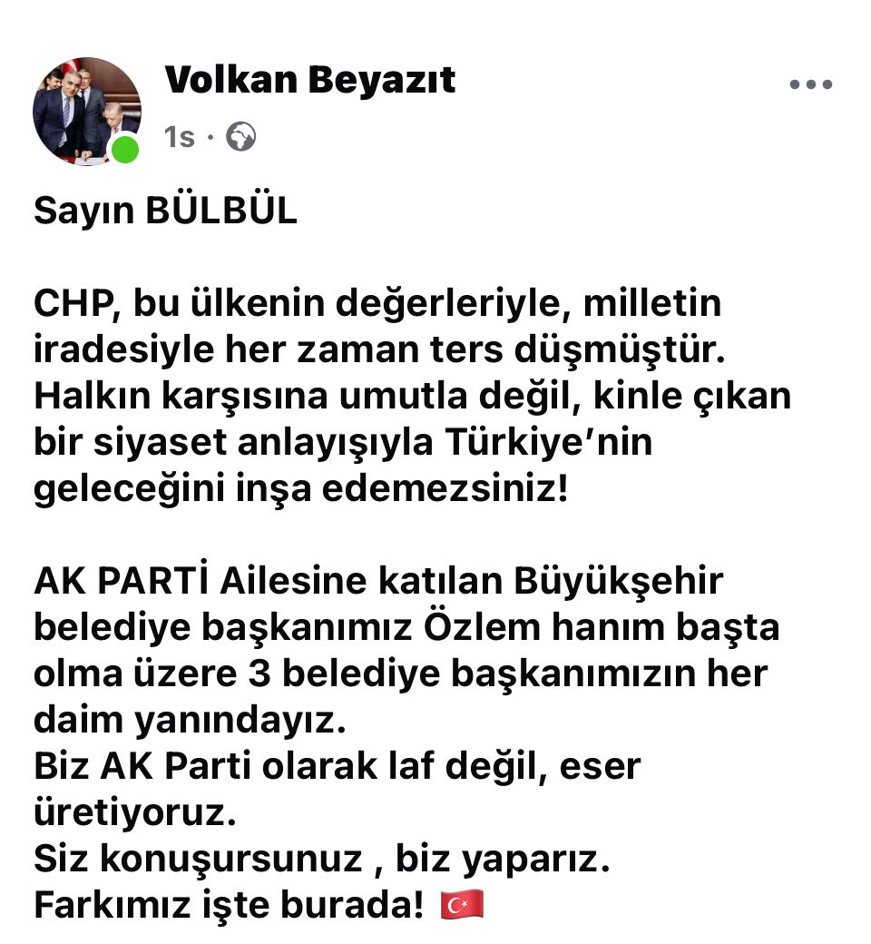 Ak Partili Beyazittan Chpli Bulbule Sert Sozler Biz Konusmuyor Eser Uretiyoruz 607916 68Ea334C48069F068787Edb45A869387