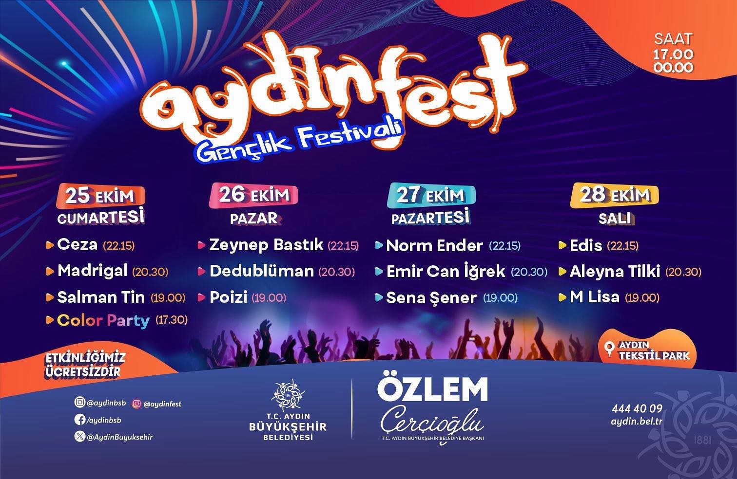 Aydinfest 25 Ekimde Basliyor 329D082Fb352Df6D3144E5B23699Fbe2