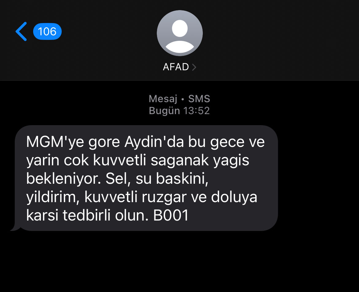 Bu Kez Afad Uyardi Aydina Kuvvetli Yagis Mesaji 604582 0Cbfcb1B9Ecb016Fbe5E4Dc457Cf557E
