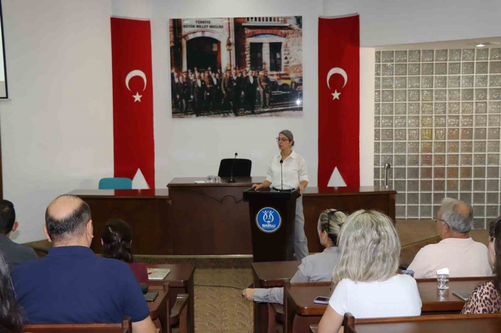 Nazilli Belediyesi Personeline Resmi Yazismalar Egitimi Verildi 79Bc93853D1Cf5C0A8C98F6E40F55Afc