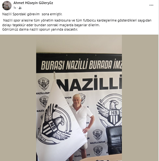 Nazillisporda Istifa Depremi Baskan Vekili Huseyin Guleryuz Gorevi Birakti 606250 00F32771Feec53B7Ea8A15A33E132Cb5