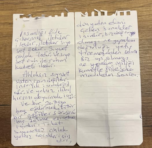 Vefat Eden Siyasetciden Anlamli Miras 608042 B3Cf1Bf9C250C069Fe30691Bba85A74D