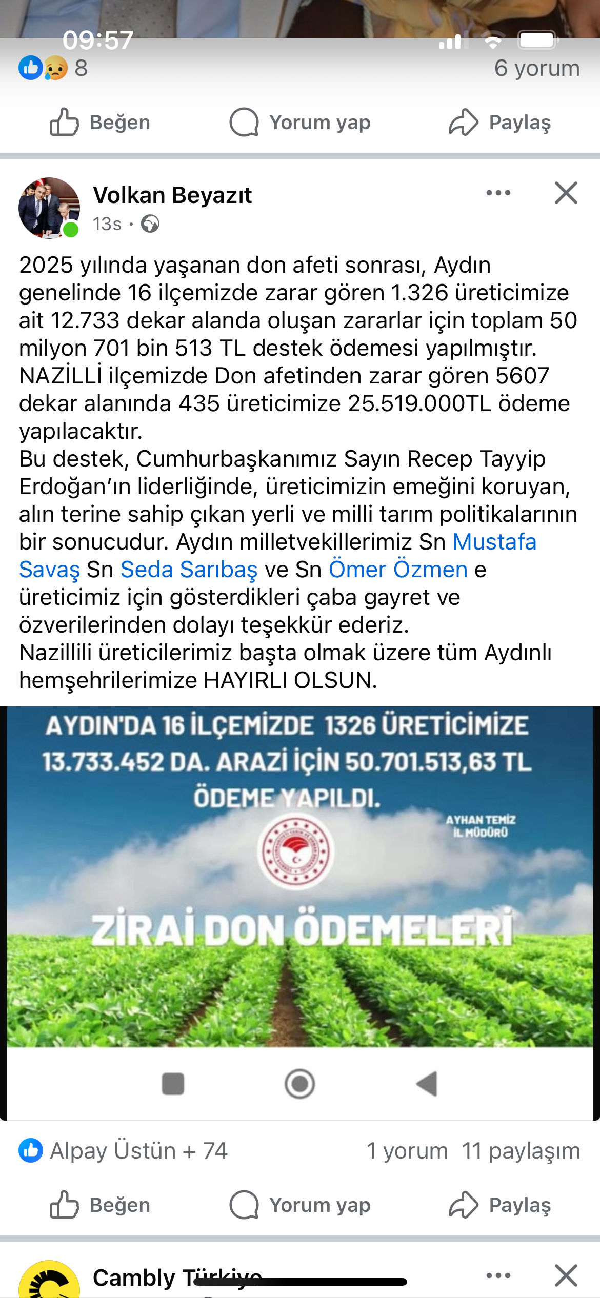 Zirai Don Nazillili Ureticileri Vurmustu 255 Milyon Tl Desteklenecekler 608899 C8Fb18E82809D4C07D8C68825833F566
