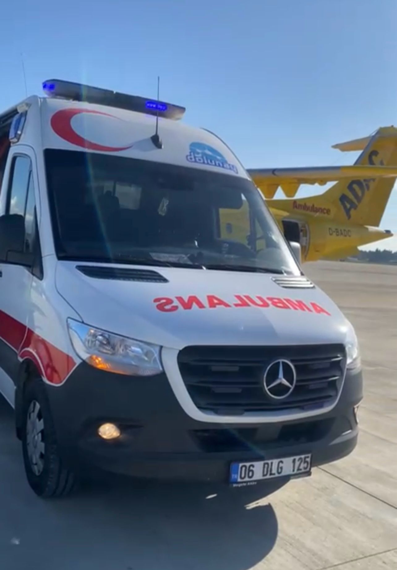 Ambulans Ucak Aydinli Gurbetci Icin Havalandi 617706 0D7Bd48877Ed2F23B176A8Ffcc3Cf306