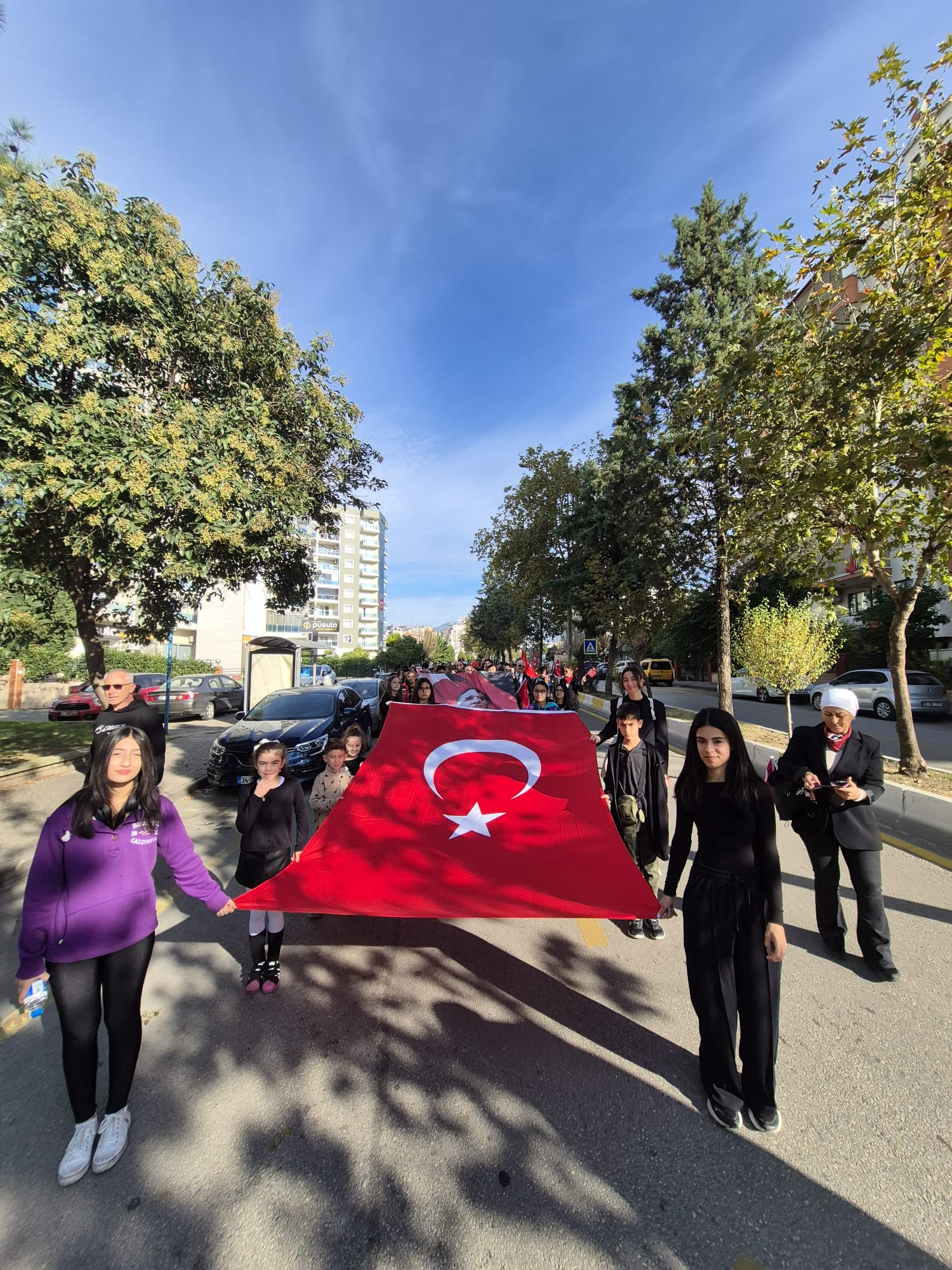 Aydinlilar Ataya Saygi Yuruyusun (1)