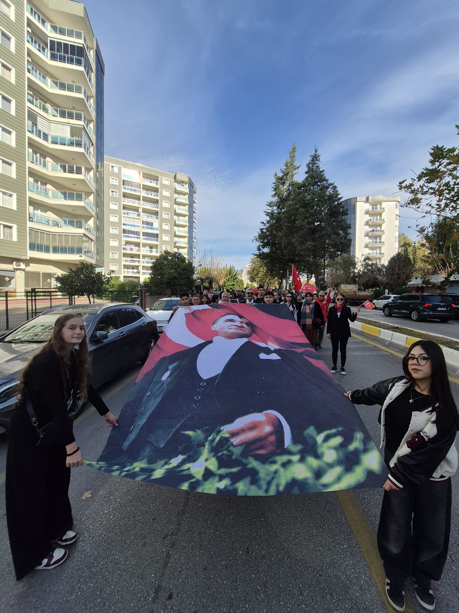 Aydinlilar Ataya Saygi Yuruyusun (2)