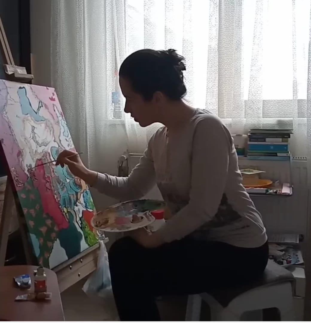 Hayat Senfonisi Resim Sergisi Pazartesi Gunu Nazillide Sanatseverlerle Bulusuyor Or 617965 93Ad6378C59C6E38107B36D97A0Fdc13