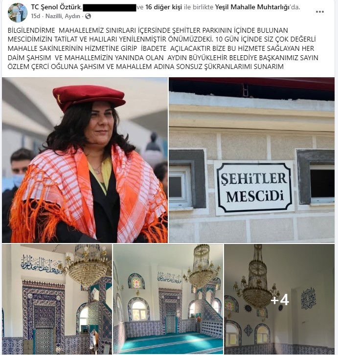 Nazilli Yesil Mahalle Muhtari Ozturkten Baskan Cerciogluna Tesekkur A3D8Cf433353Fbecba853Ecda87Cc046