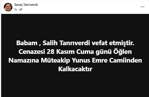 Nazilliyi Uzen Olum Emekli Ogretmen Ilhan Tanriverdi Hayatini Kaybetti 617431 A5E823029455A9Fc0A9Cb47433670041