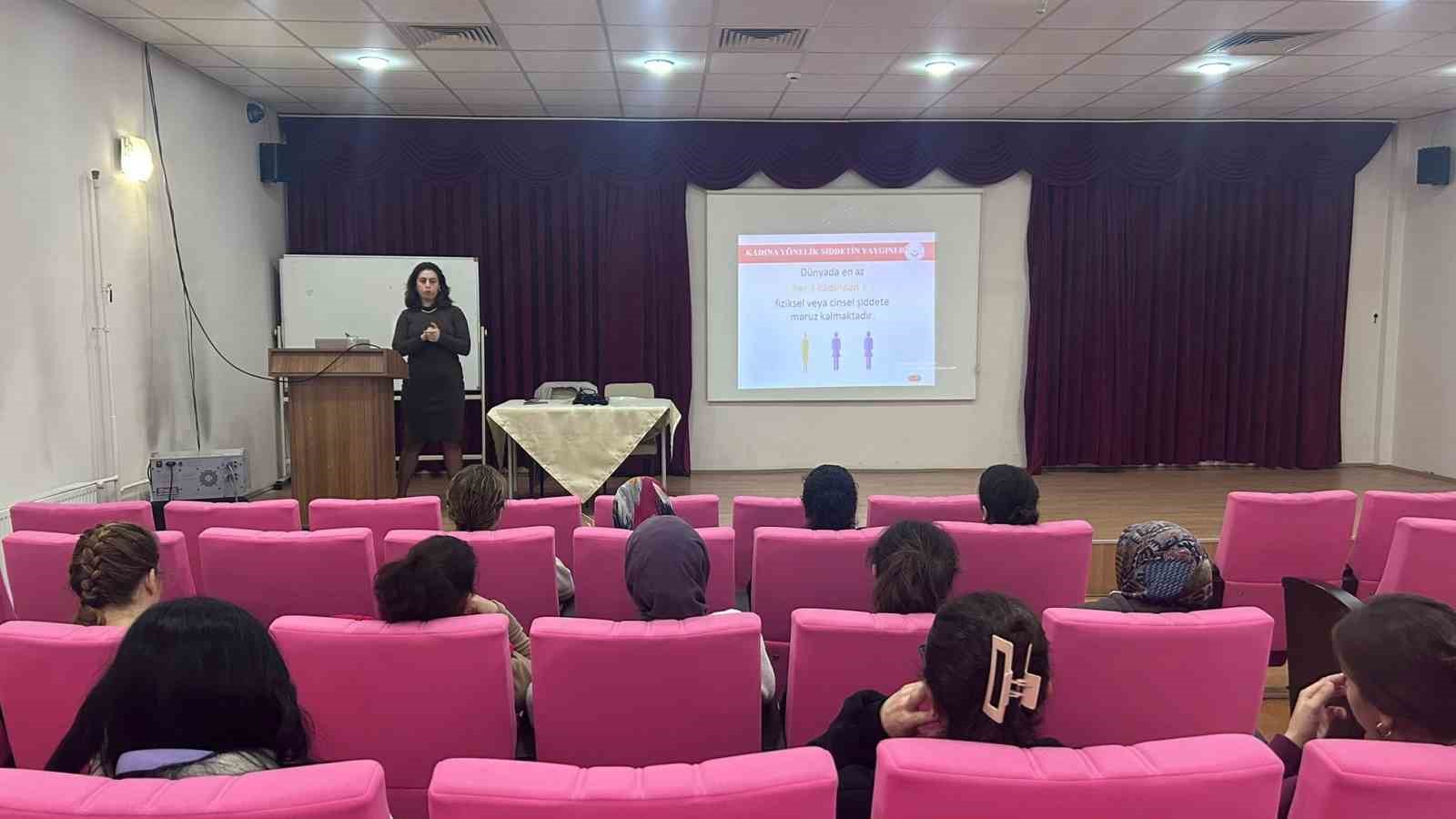 Ogrenciler Kadina Yonelik Siddet Konusunda Bilgilendirildi 4517847E3729A444A6199E5D794Bf5D4