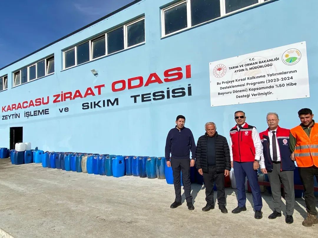 Aydin Il Tarim Mudurunden Karacasudaki Zeytin Yagi Tesisini Ovdu 618667 C8B129C11E744E30Ed2D740Bf3883639