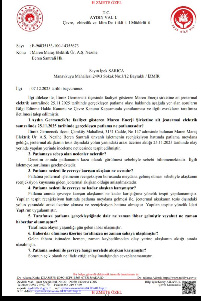 Cevre Sehircilikten Germencikteki Jeotermal Patlamayla Ilgili Suc Duyurusu 622520 7Ad8E5Cec11B57Bfd5Ff8F3A0048Bb32